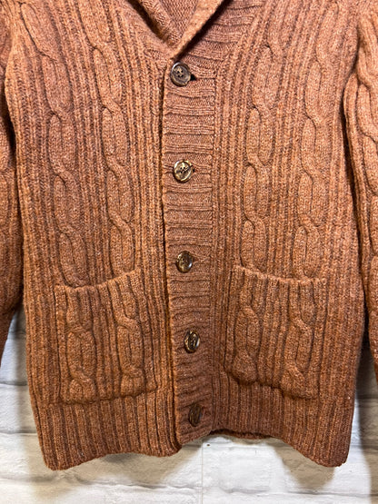 California Ranchwear Vintage Shetland Wool Shawl Collar Cardigan