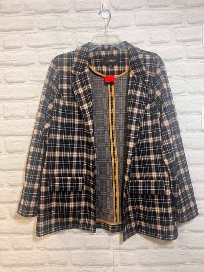 Size XL Liverpool Navy Plaid Blazer
