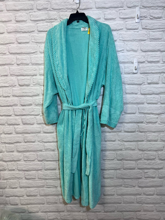 Size Not Listed Adonna Light Blue Chenille Bath Robe Vintage 1980's