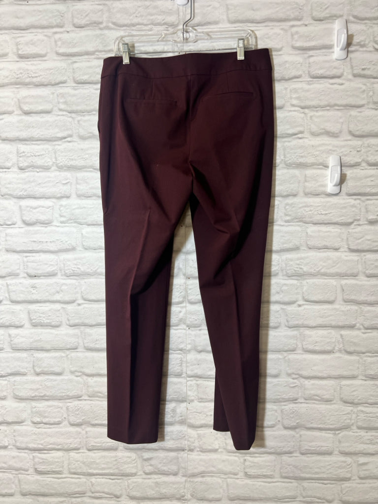 Ann Taylor Size 10 maroon dress pants