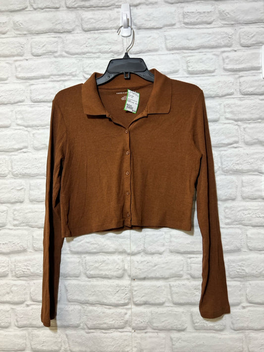 American Eagle Size Medium Brown Top