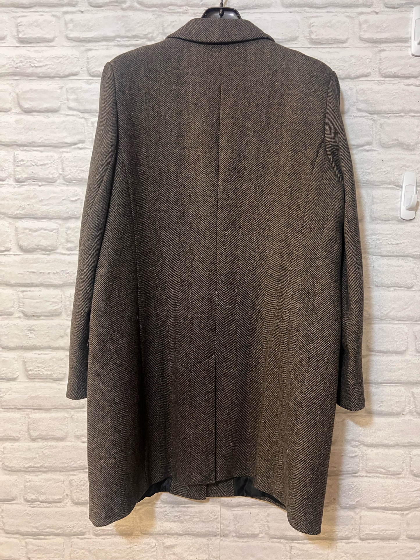 Size 18 Lauren Ralph Lauren Herringbone Tweed  NWT Coat Wool Blend