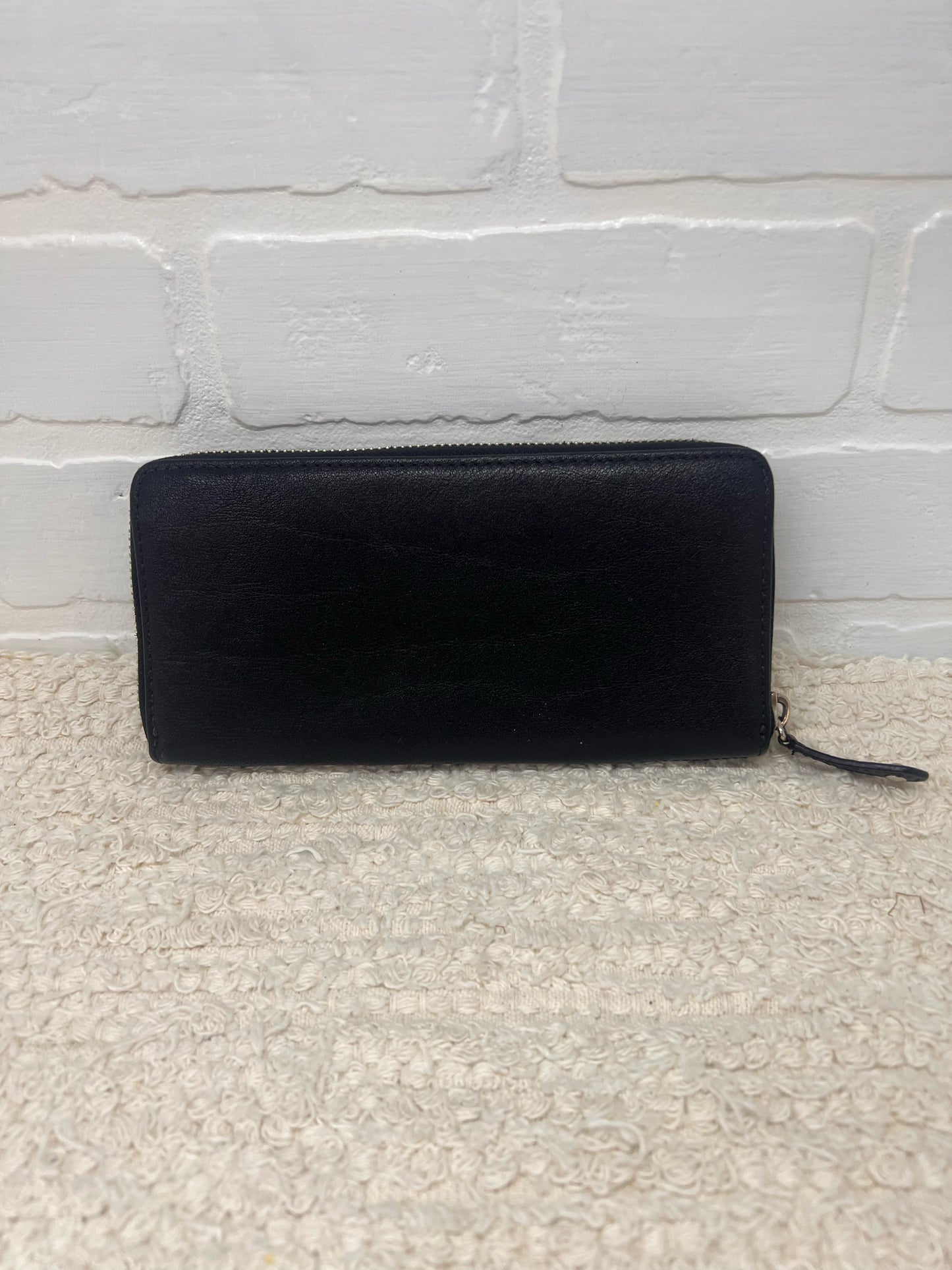 Coach Accordian Wallet w/ Pleated Front Detail