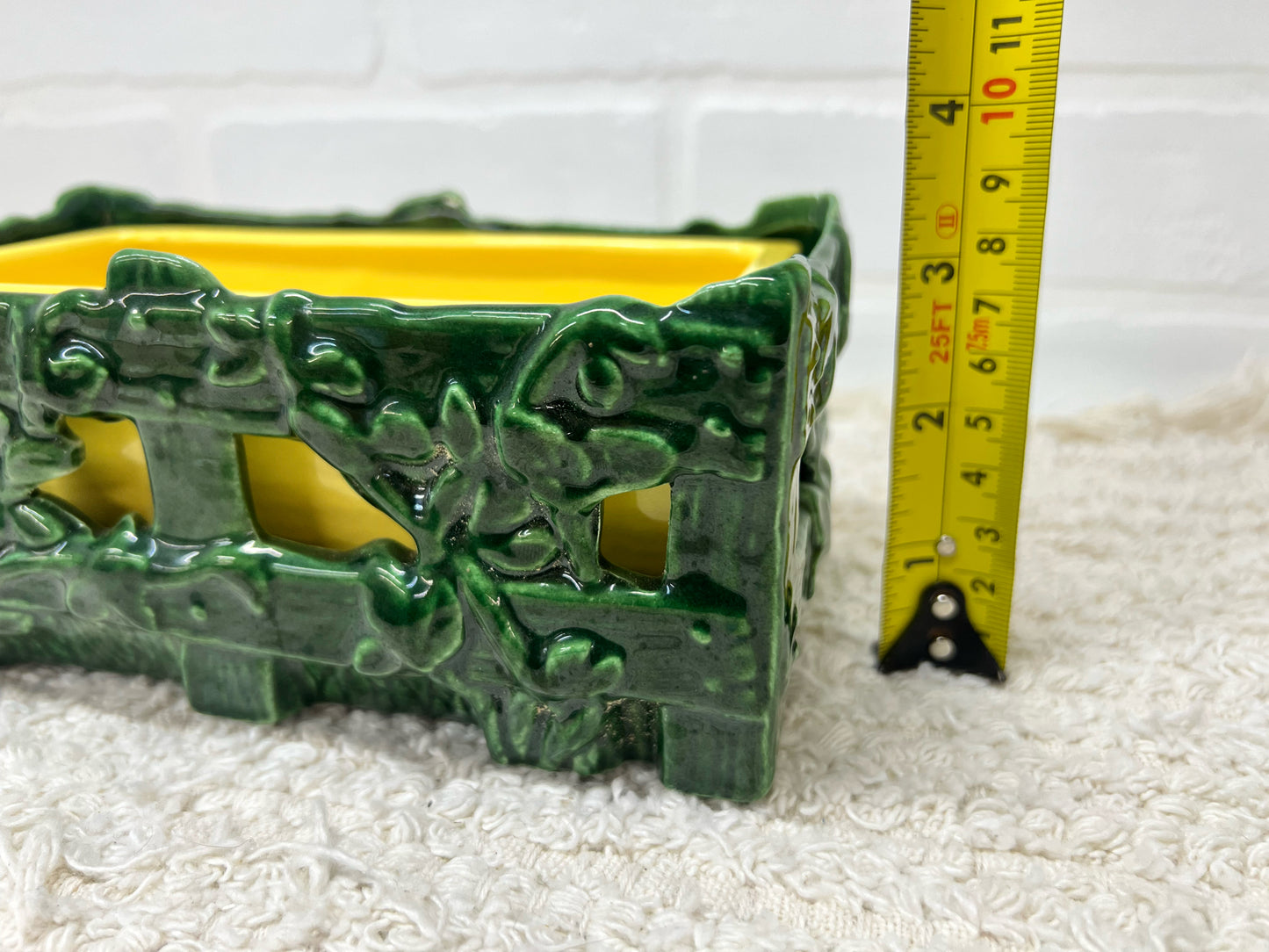 Frazier Ceramic Fence Planter