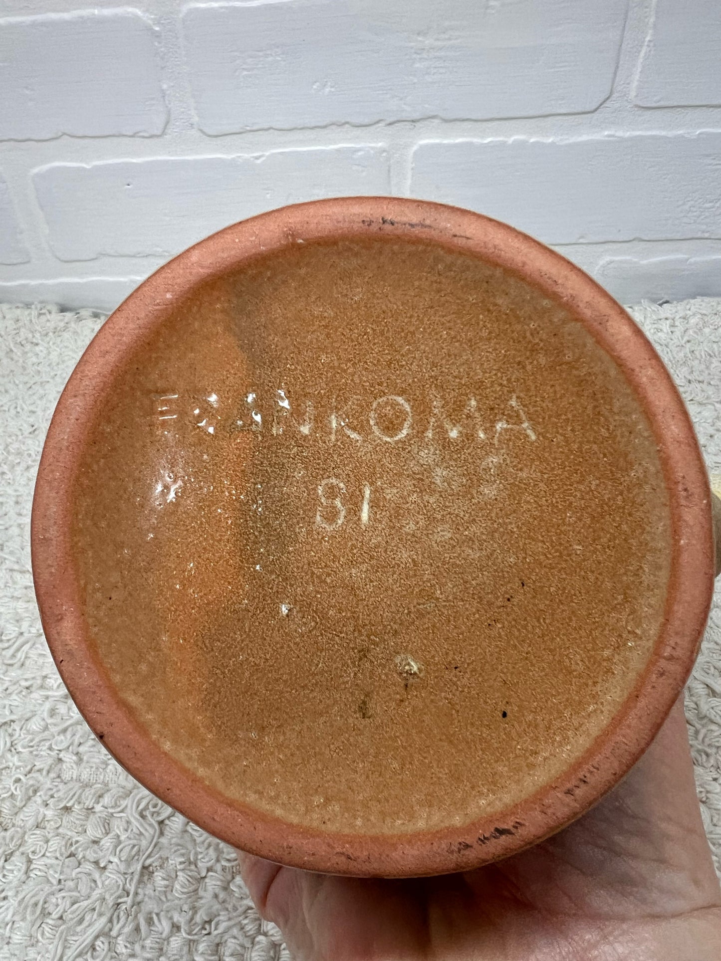 Frankoma Desert Gold Glazed Water Pitcher