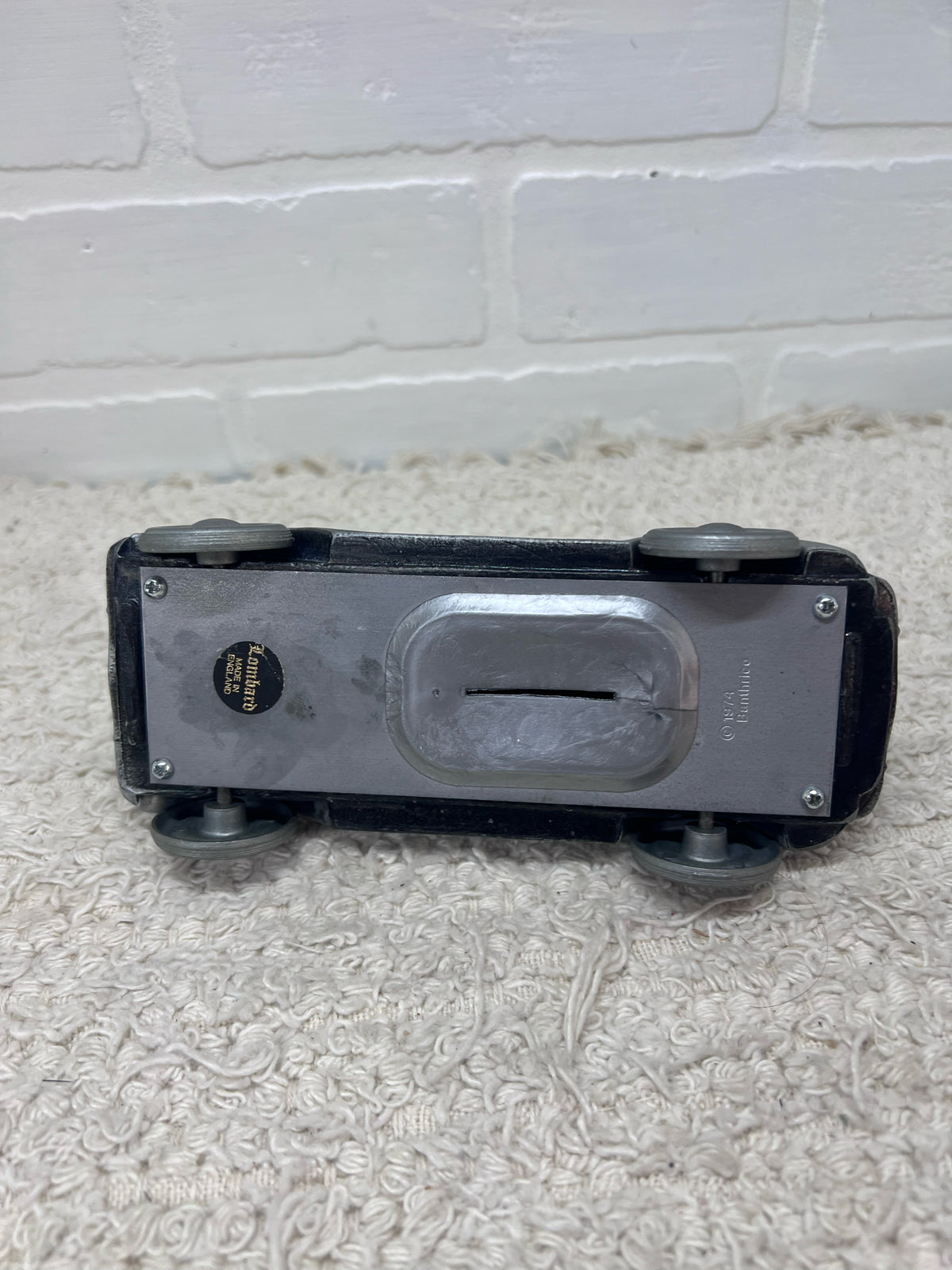 1974 Banthrico Advertising Automobile Coin Bank - Best Western
