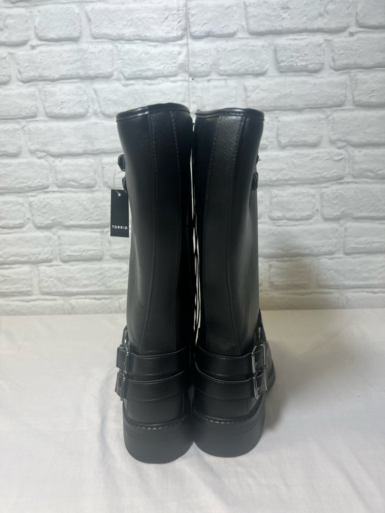 Shoe Size 10 Torrid  NWT Moto Buckle Boots