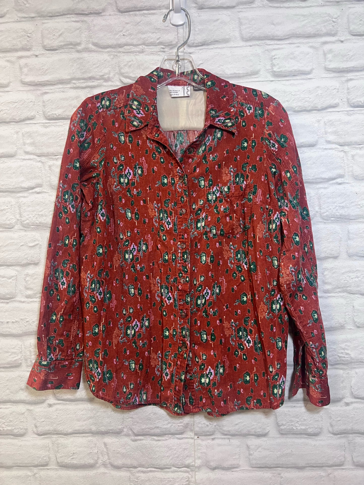Size XS Anthropologie From the Heart 13 Corduroy Shirt