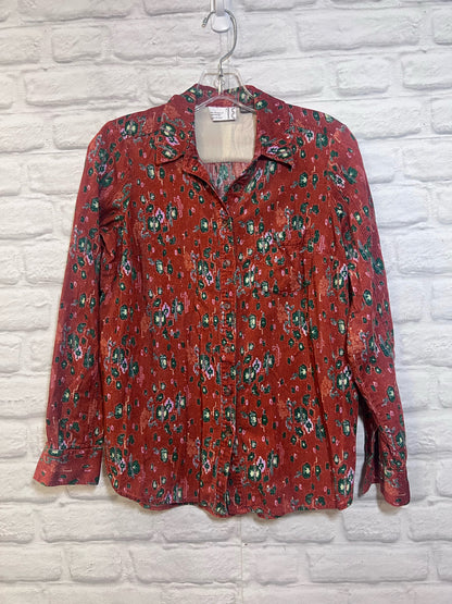 Size XS Anthropologie From the Heart 13 Corduroy Shirt
