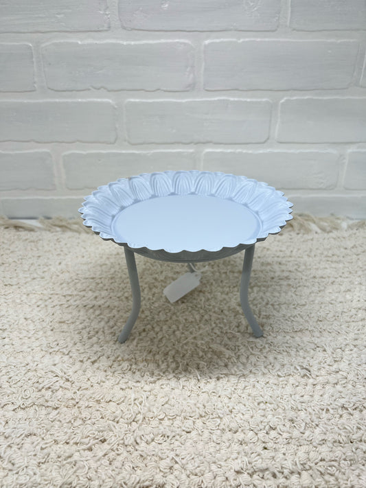 Light Blue Flower Stand