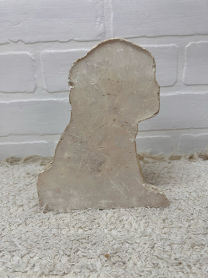 Vintage Chalkware Dog - Carnival Prize