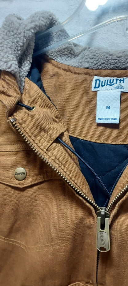 Size M Duluth Trading Co. Firehose Fabric Tan Jacket
