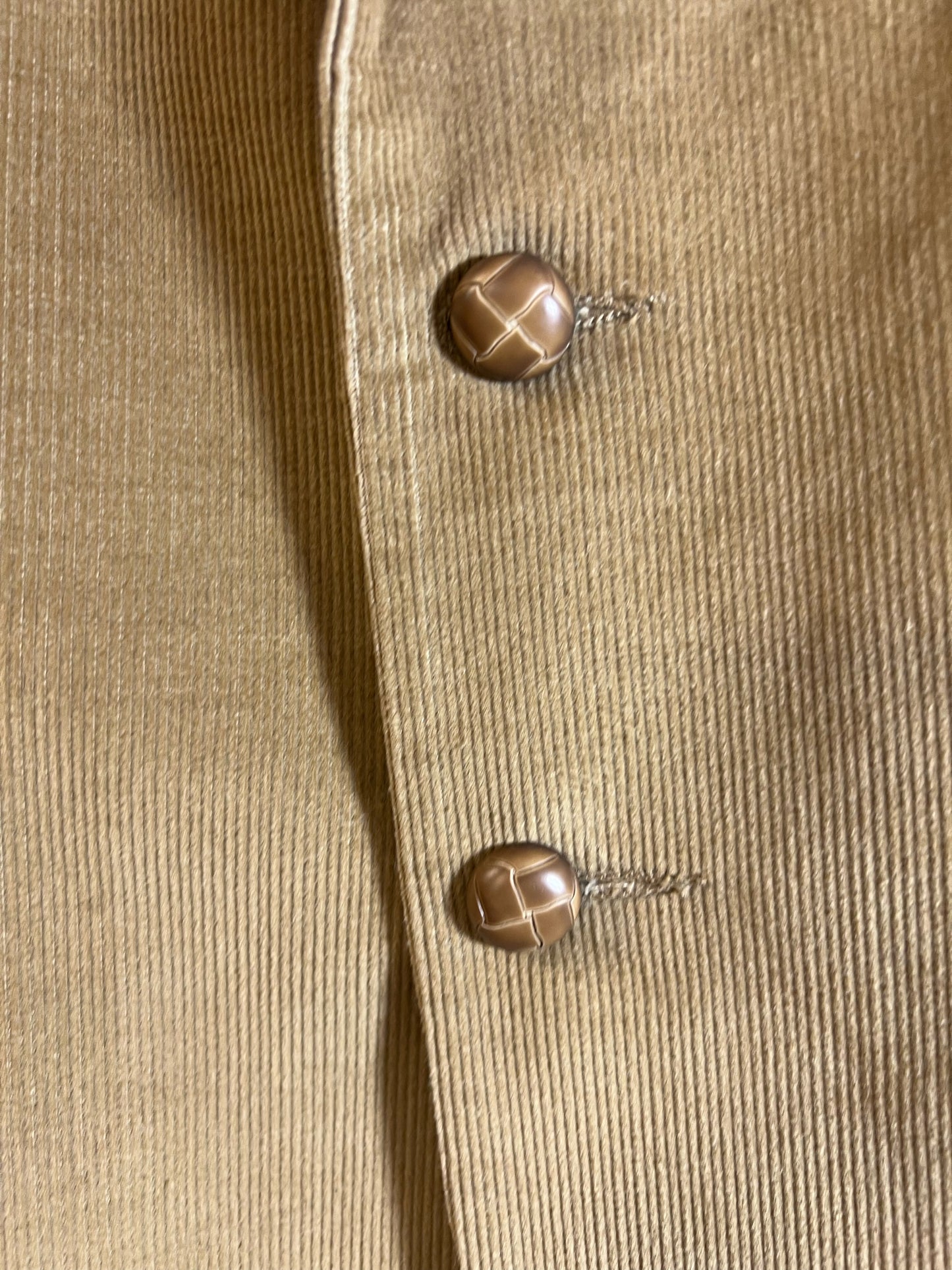 Farah Brand Men's Corduroy Blazer w/ Suede Elbow Patches Circa 1980s