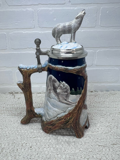 Anheuser-Busch 2003 Nature's Pride Wolf  Beer Stein