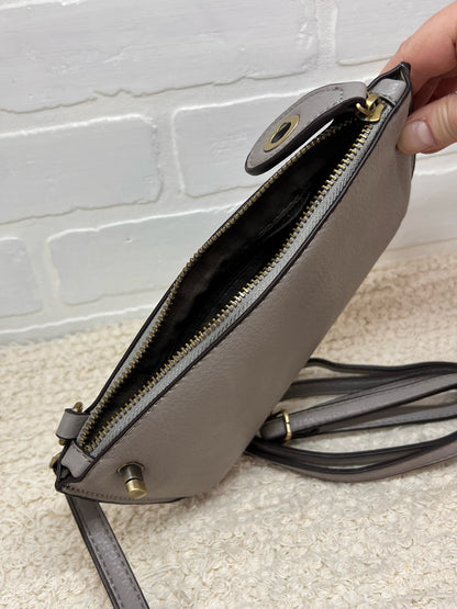 Joy Susan Brand Vegan Leather Wristlet with Crossbody Strap