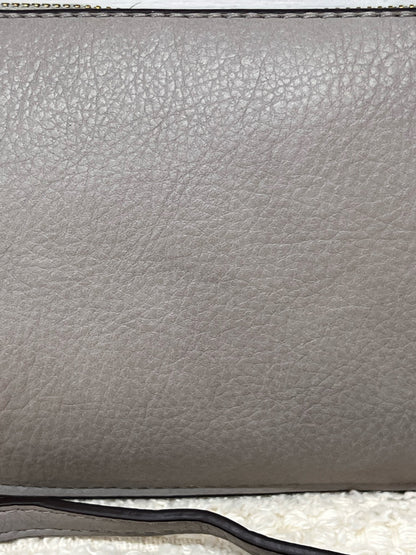 Joy Susan Brand Vegan Leather Wristlet with Crossbody Strap