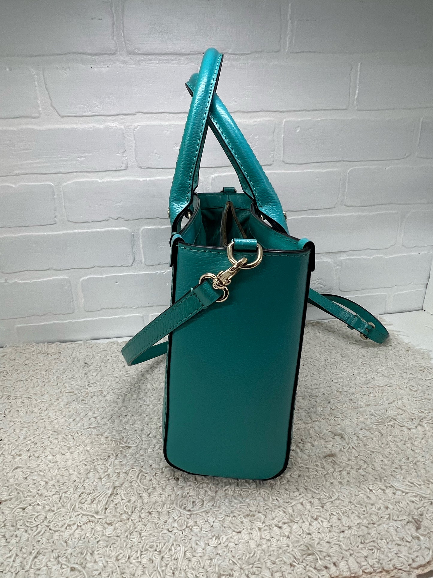 Kate Spade Turquoise  Wellesley style satchel/crossbody