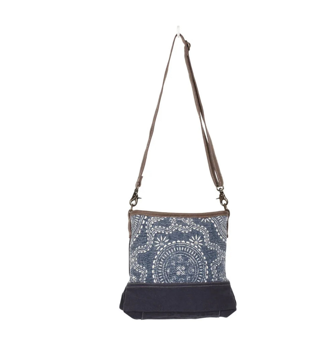 Myra Bag Navy Kilim Shoulder Bag