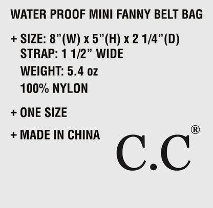 CC Southwestern Waterproof Women's Belt Bag
