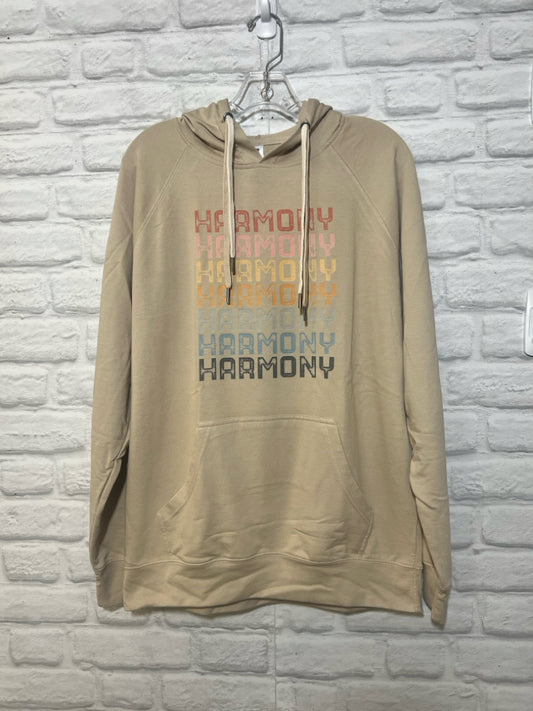 Sand Multicolor Unisex Harmony Hoodie