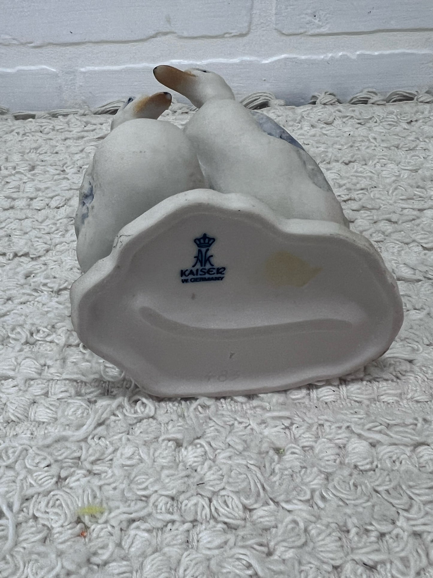 Kaiser West Germany Pair of Ducks Porcelain Figurine