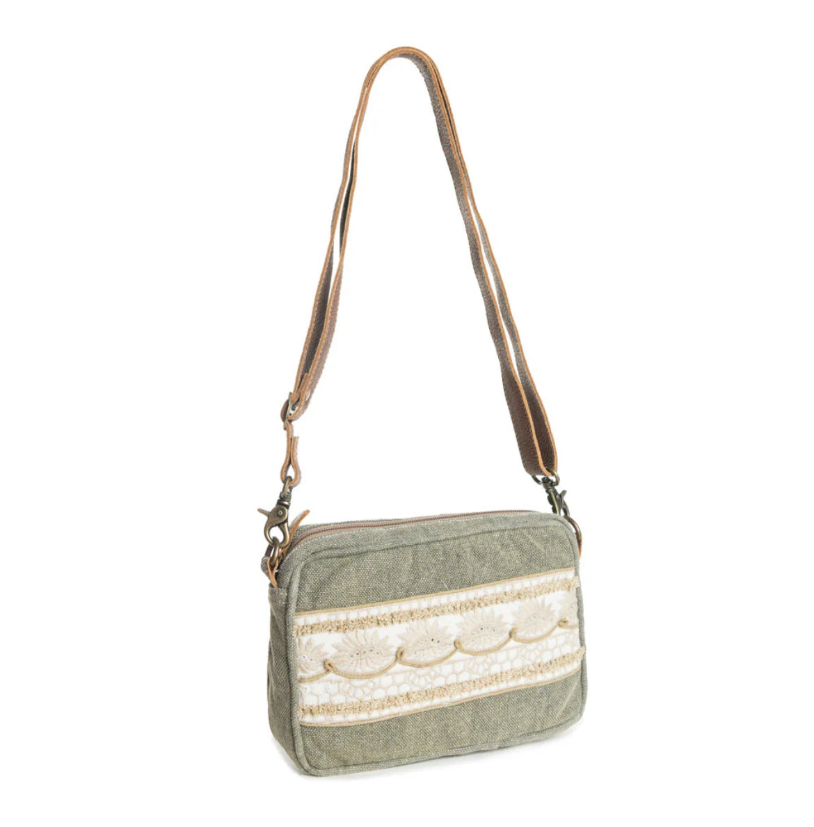 Myra Bag Desert Sage Dreams Petite Messenger Bag