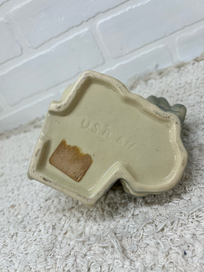 Vintage dog planter