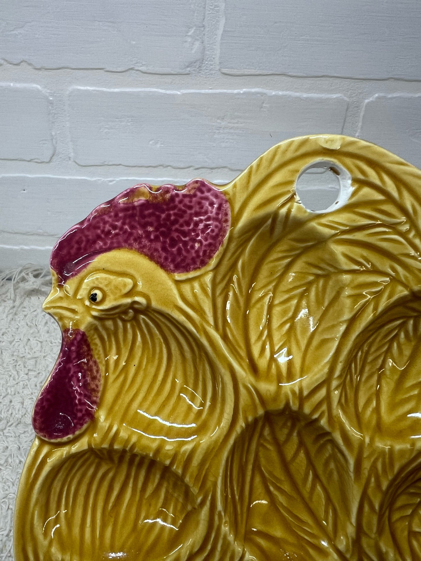 Vintage Chicken Deviled Egg Tray Tray