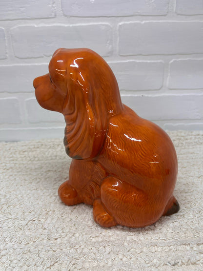 Vintage Cocker Spaniel Figurine, Midcentury