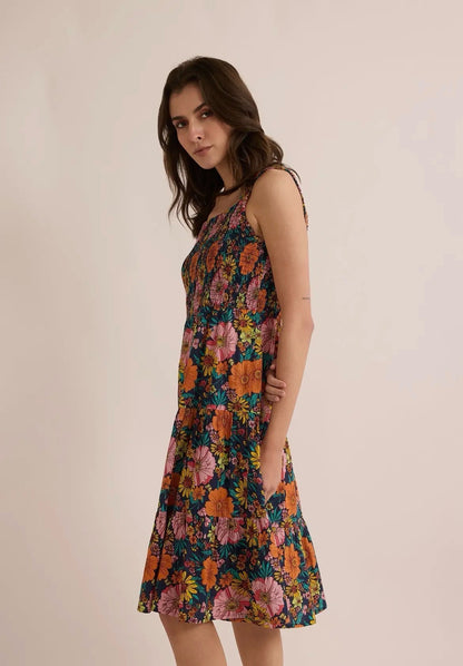Zinnias for Zoe Bohera Floral Sundress Sizes S-XL