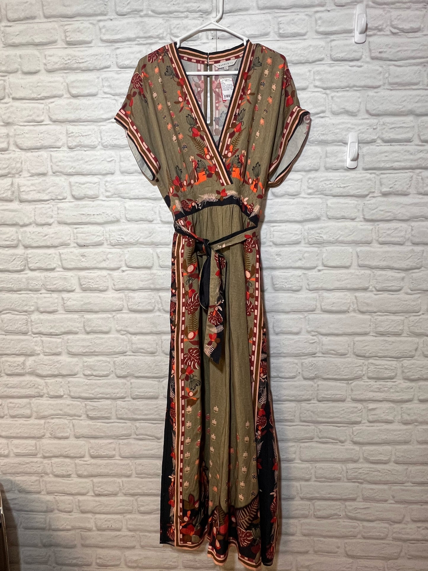 Size L Ranna Gill Boho Jumpsuit