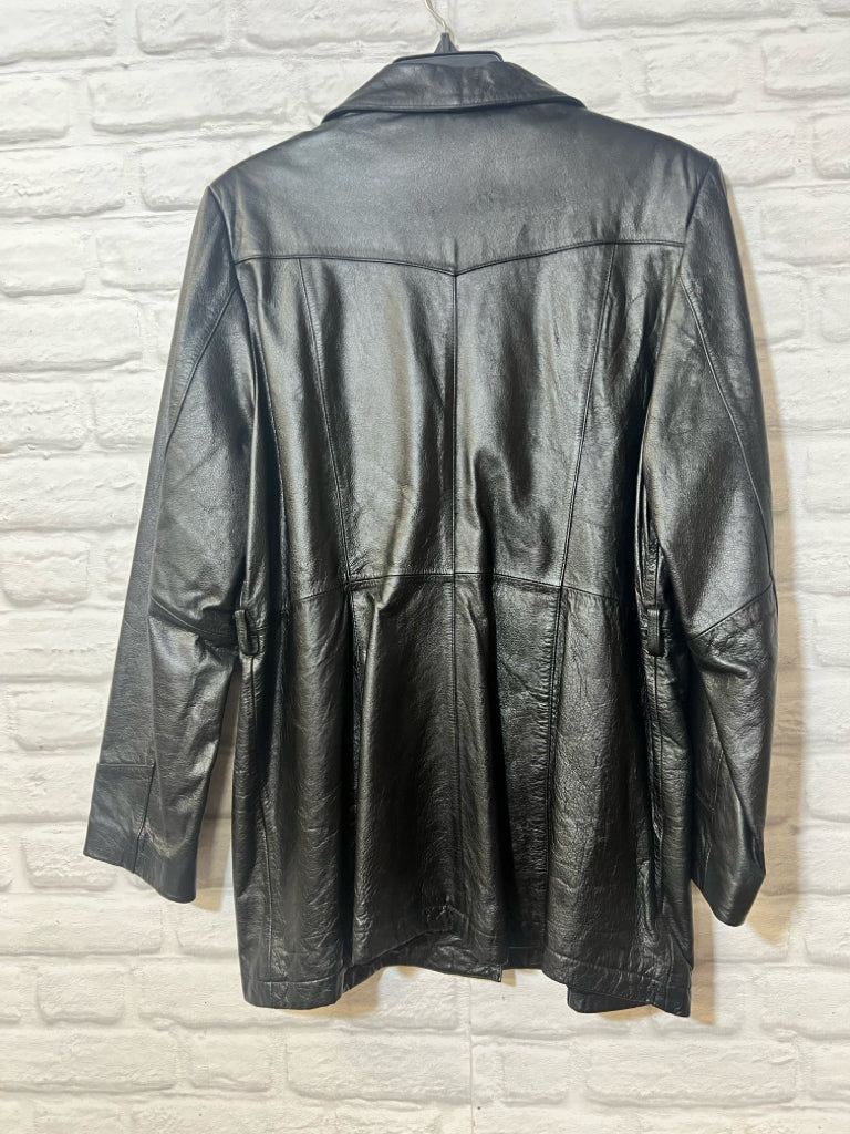 Wilson Leather Size Large Black Jacket