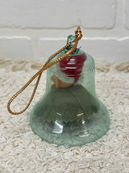 Mid-Century Pixie in a Bell Ornament