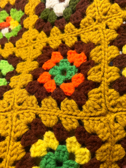 Vintage Granny Square Lap Blanket
