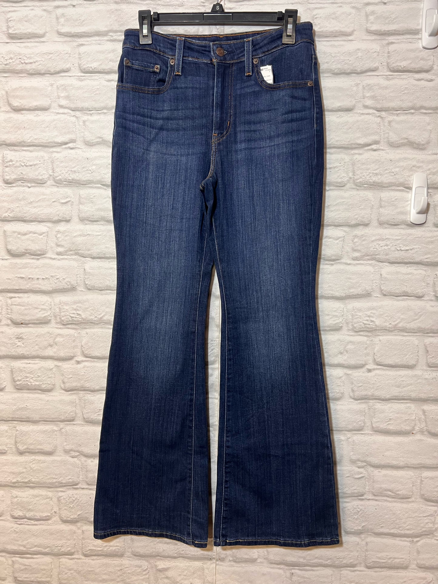 Levi's Size 29 Waist 726 Flare Leg Jeans dark wash