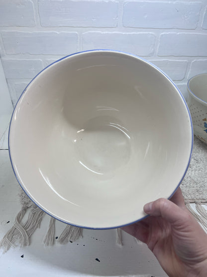 Aunt Rhody Goose 1980's Bowl Set