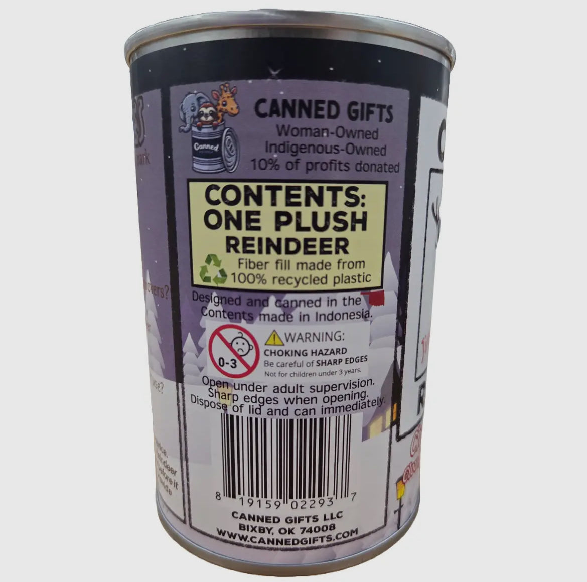 Canned Critter Plush – Pop-Top Stuffed Animal Toy