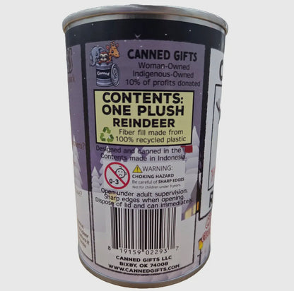 Canned Critter Plush – Pop-Top Stuffed Animal Toy