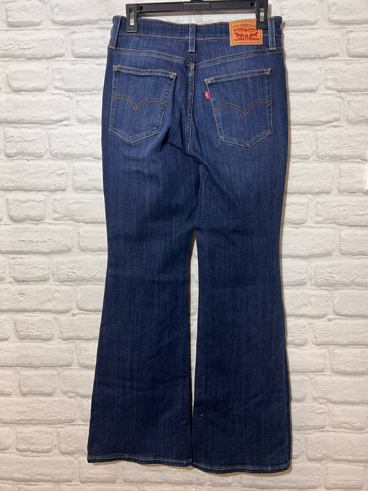 Levi's Size 29 Waist 726 Flare Leg Jeans dark wash