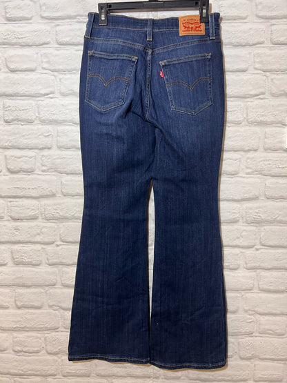 Levi's Size 29 Waist 726 Flare Leg Jeans dark wash