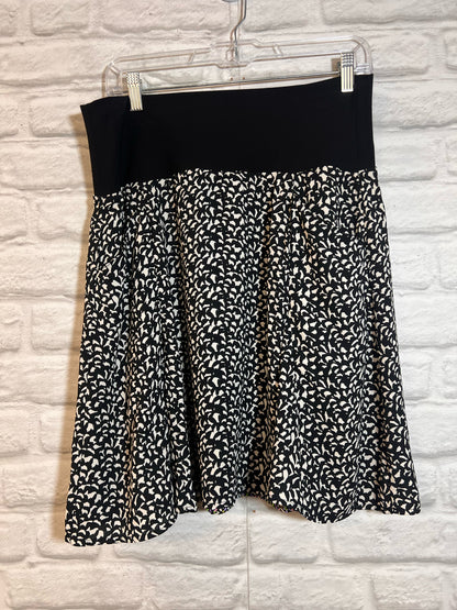 Size M CAbi Multicolor Reversible Skirt