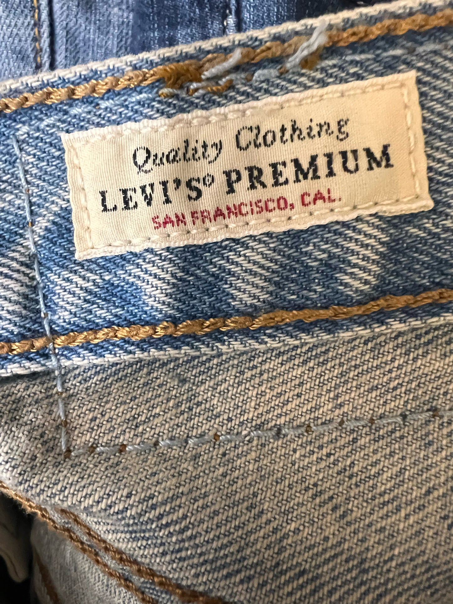 Levi's Size 28 Waist 501 90'S Fit Jeans Stone/Acid Wash