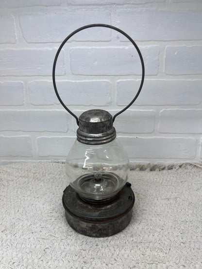 Antique Embury Supreme Battery Lantern Circa 1920s/1930s Warsaw, NY