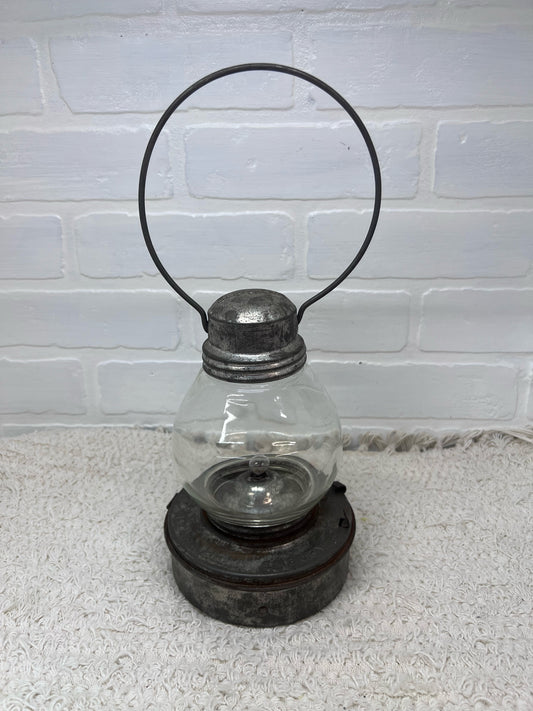 Antique Embury Supreme Battery Lantern Circa 1920s/1930s Warsaw, NY