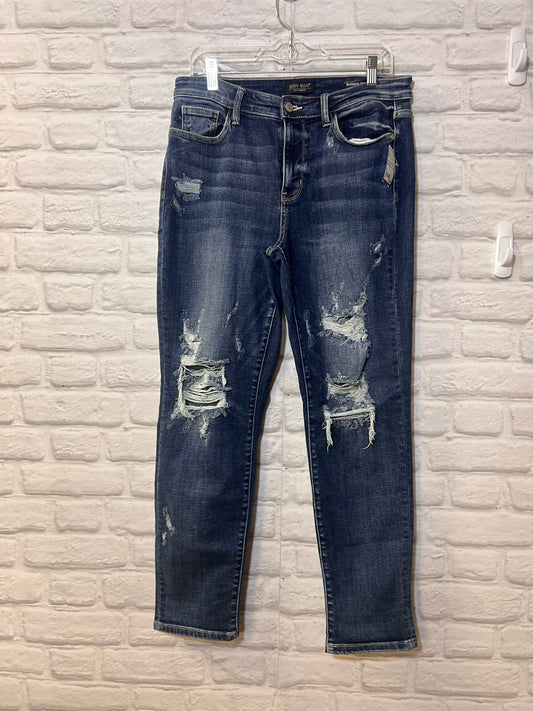 Judy Blue Distressed Boyfriend Fit