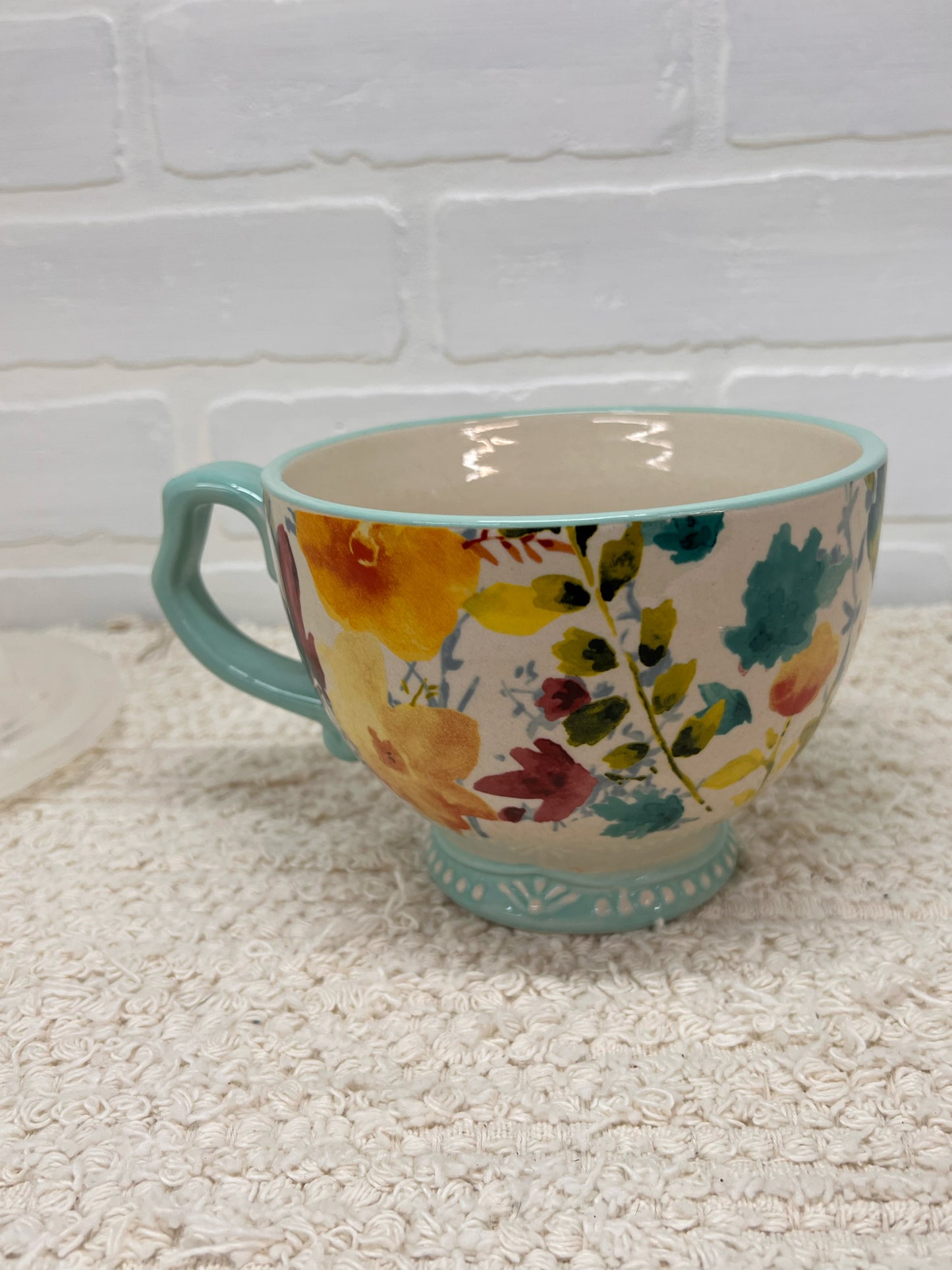 Pioneer Woman 'Willow' Soup Mug