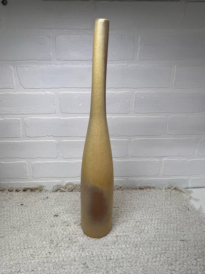 Frankoma MCM Wine Bottle Vase 17" Tall