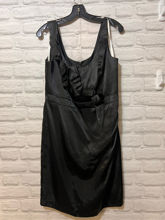 Size 12 David's Bridal Black Cocktail Dress