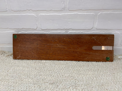 Vintage wood cribbage board