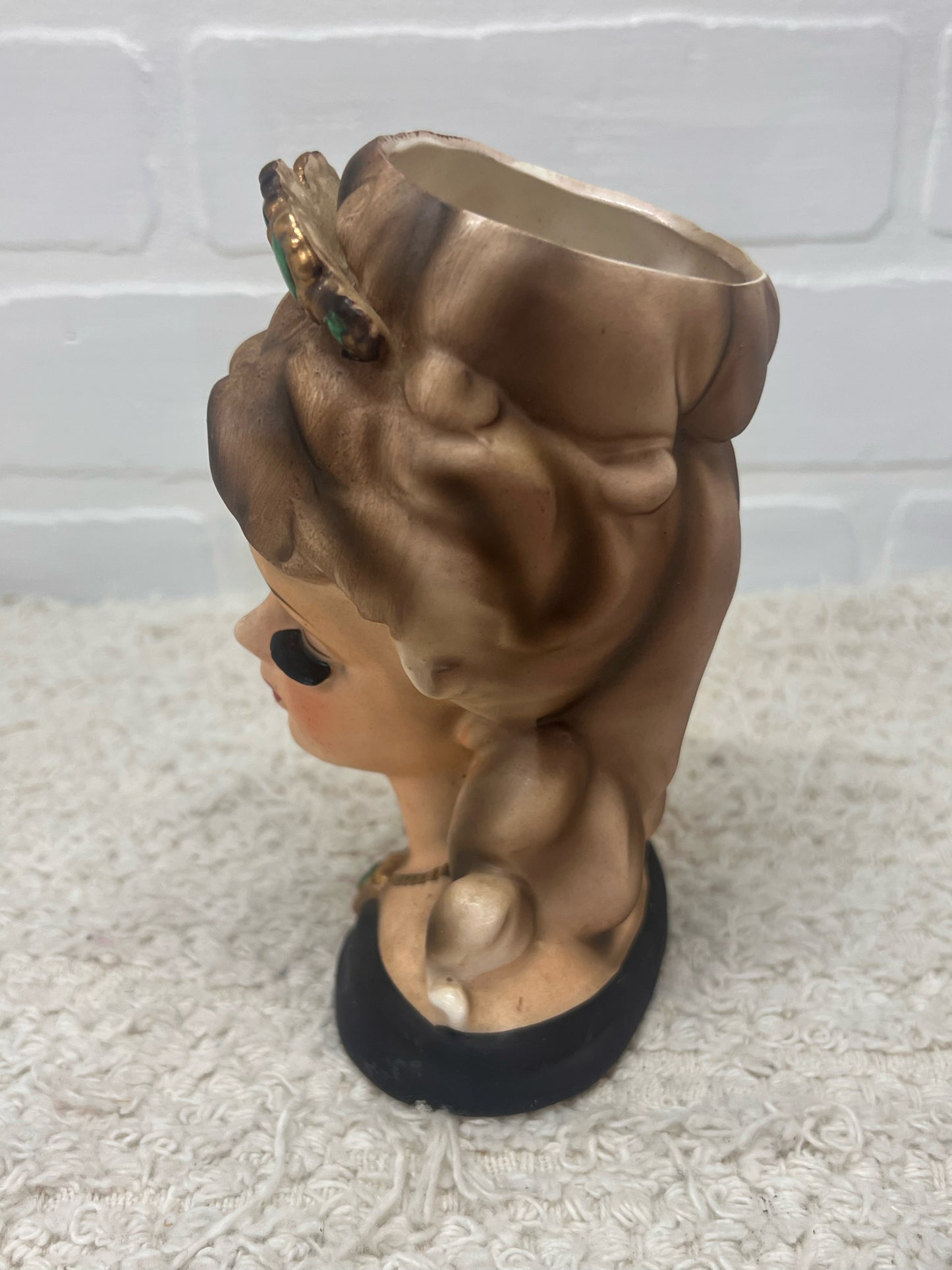 Inarco Lady Head Vase Lady Aileen 1964